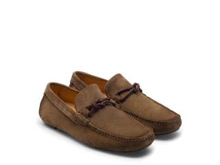 Pair of the Montijo Taupe Suede
