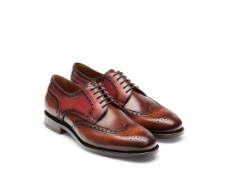 Pair of the Mariana Cognac / Midbrown / Red