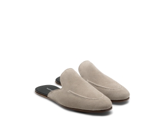 Pair of the Heidi Taupe Suede